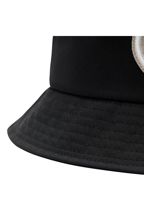 ADLV x Lisa Bucket Hat A Logo Circle Emblem Black