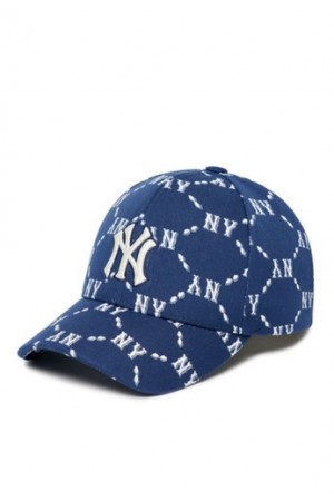 MLB Cap NY Yankees Monogram Diamond Structure Navy